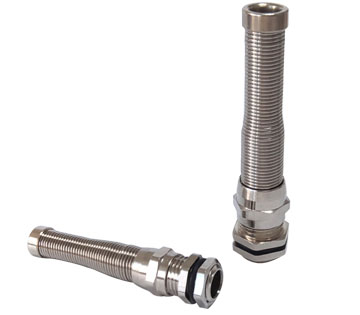 Anti-bending cable gland